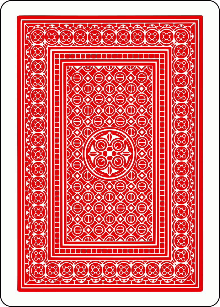 playing card back